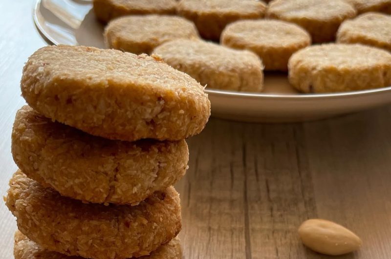 Galletas de coco y almendras sin azúcar - BLW
